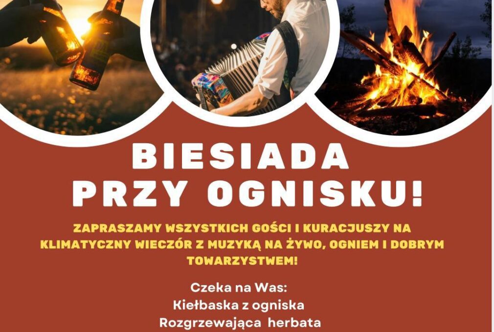 Biesiada przy ognisku