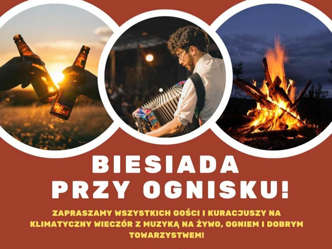 Biesiada przy ognisku
