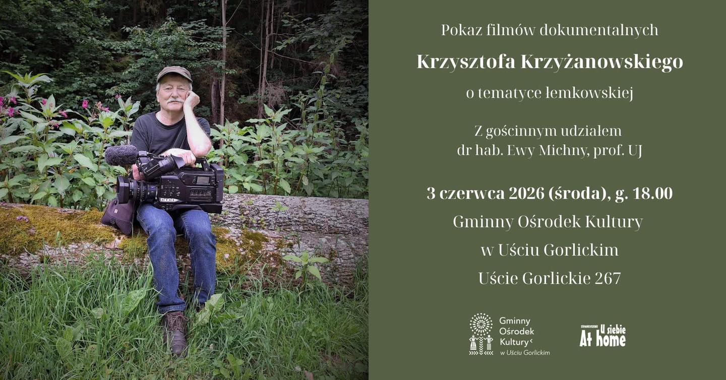 Pokaz filmów dokumentalnych Krzysztofa Krzyżanowskiego