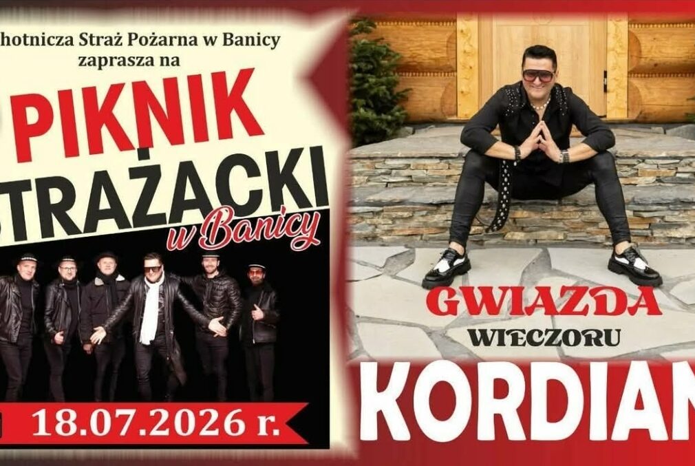 Piknik strażacki w Banicy