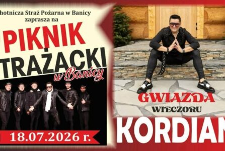 Piknik strażacki w Banicy